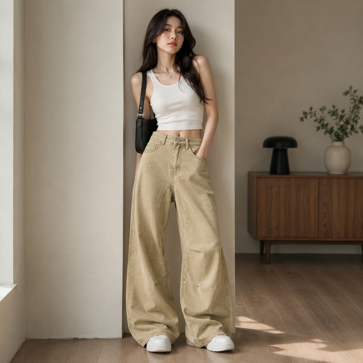 Velora™｜レディースワイドパンツ・上品シルエット・ミニマルデザイン